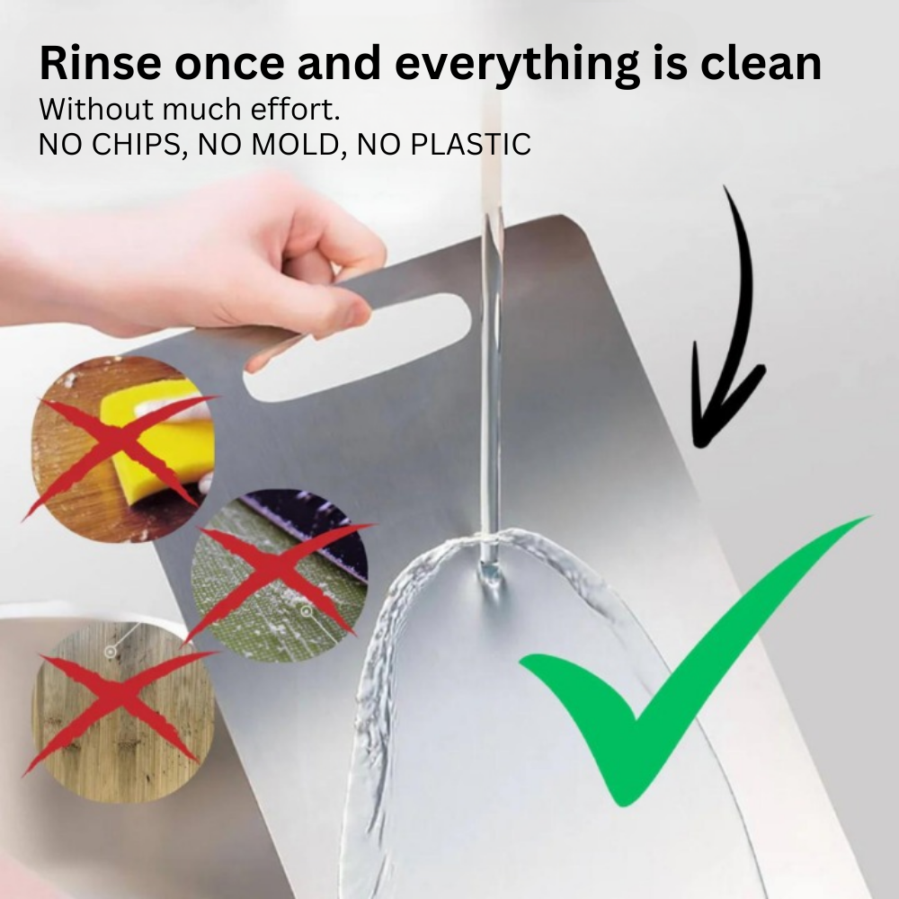 100% Medical Titanium Cutting Board | Premium cutting board