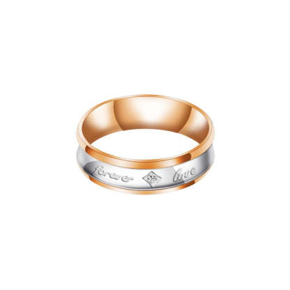 Mother'sDay Gift Mother'sDay gift Melody Forever Love Couple Diamond Ring-Engravingift