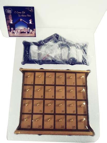 Precious Moments. Nativity Advent Calendar