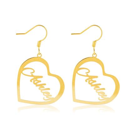 Mother's Day Gift Heart Personalized Name Necklace Customized Name Gift for Her-Engravingift