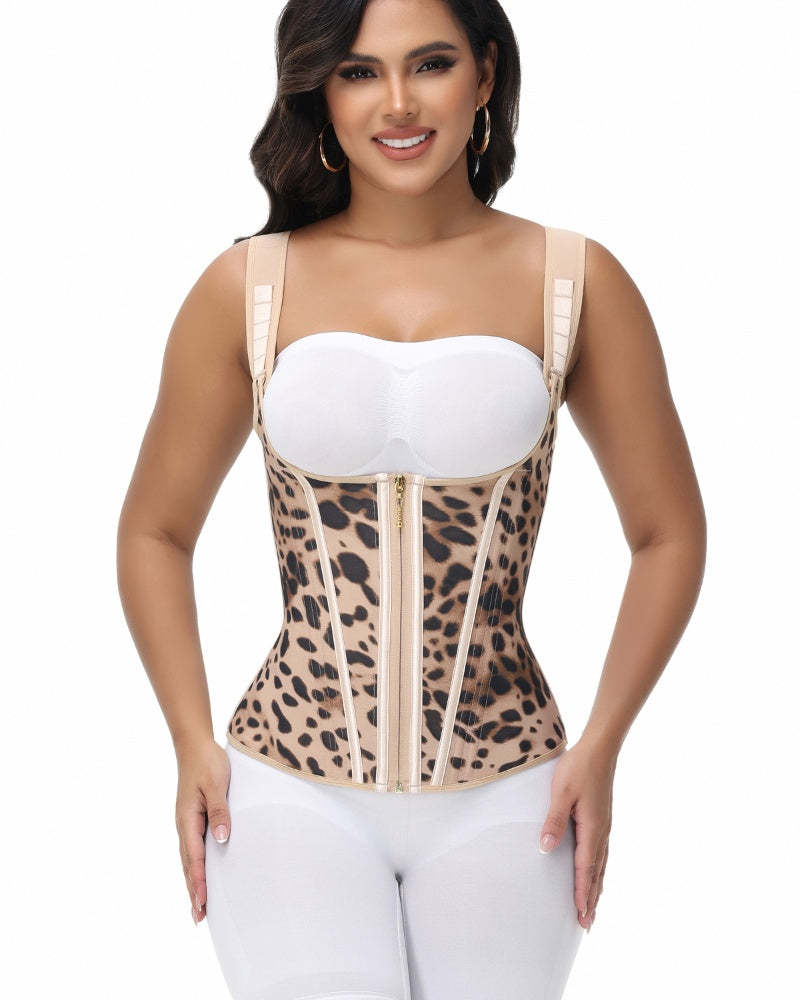 Waist Trainer for Women Body Shaper Corset Vest Tank Top with Steel Bones