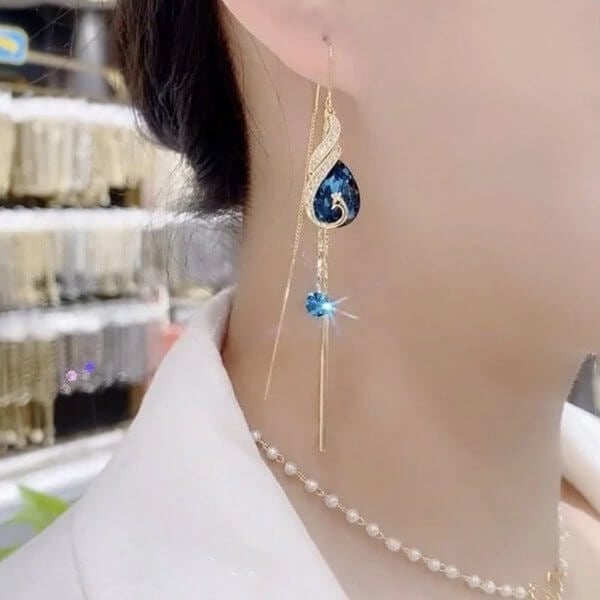 🔥Beautiful peacock earrings