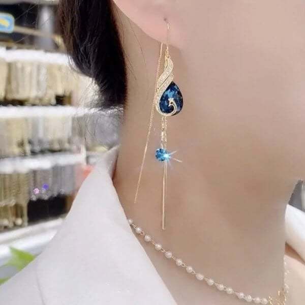 🔥Beautiful peacock earrings