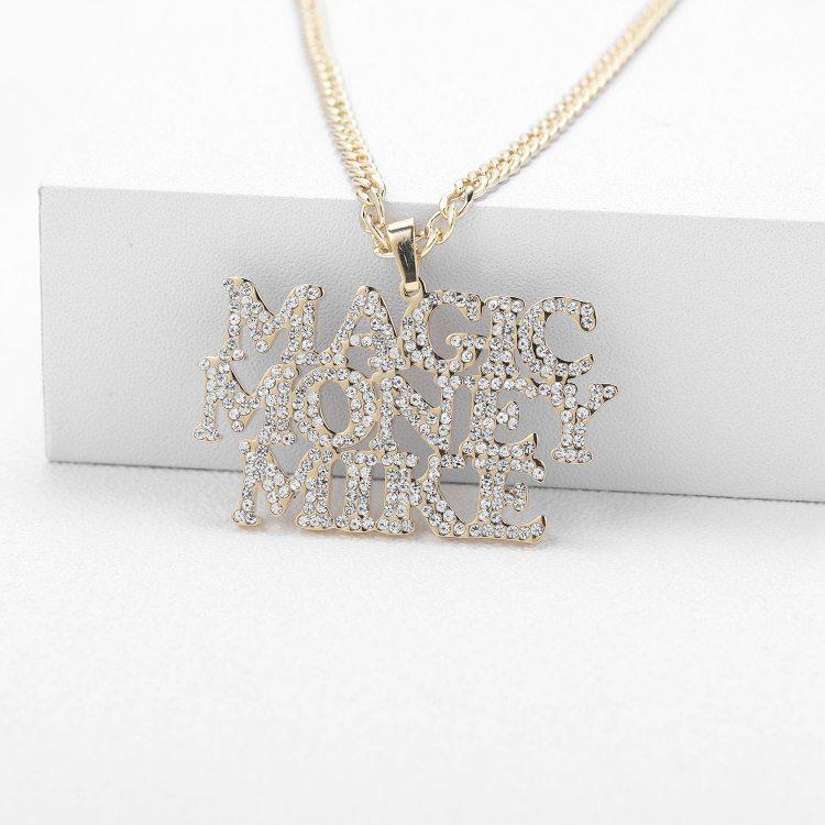 Mother's Day Gift Sparkling Multi Name Necklace-Engravingift