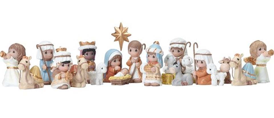 Precious Moments. Nativity Advent Calendar
