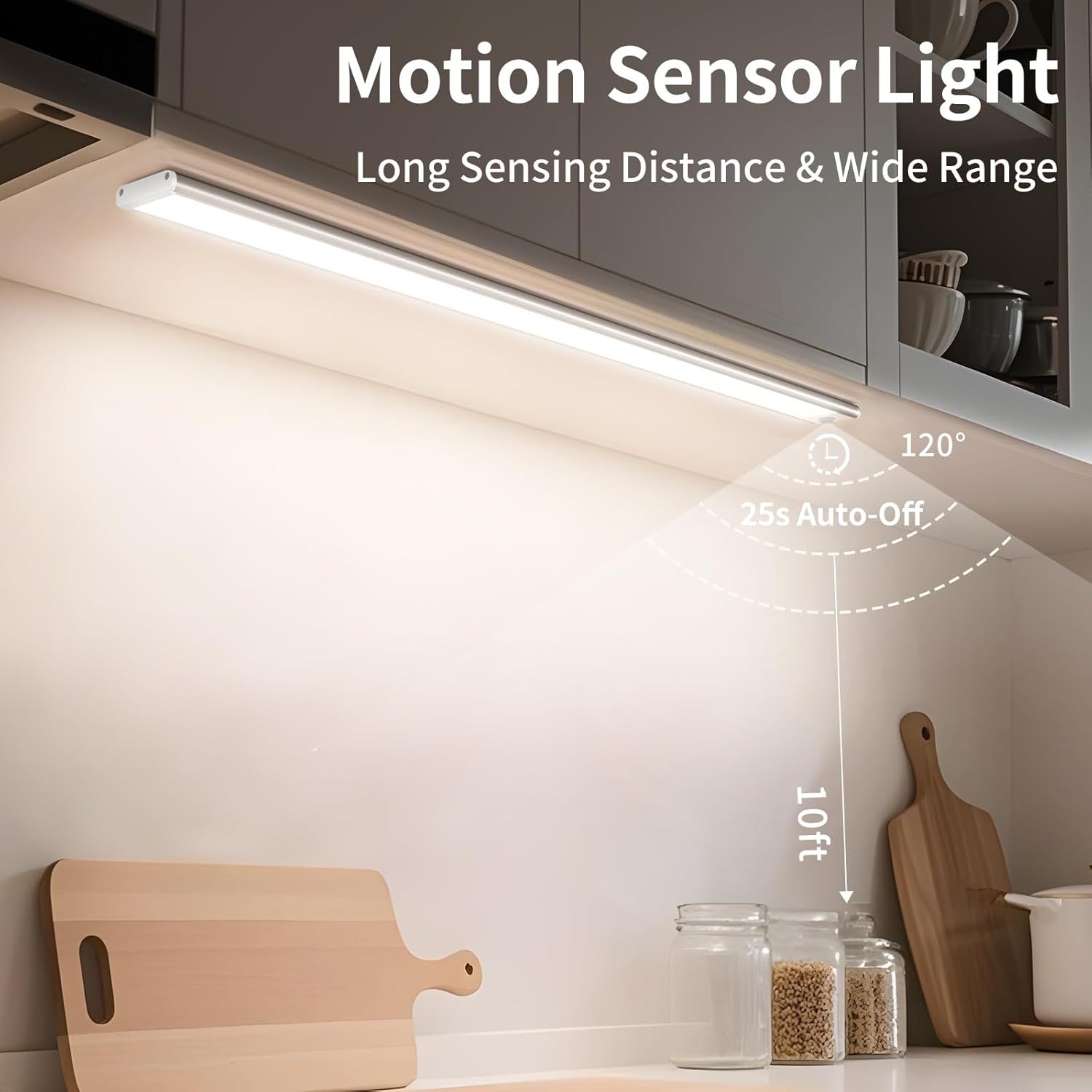 Rechargeable Motion Sensor Under Cabinet Lights