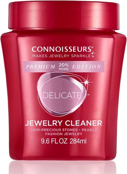 Premium Edition Jewelry Cleaner, Value Size 9.6oz - Pick from Fine, Silver or Delicate Jewelry Cleaner