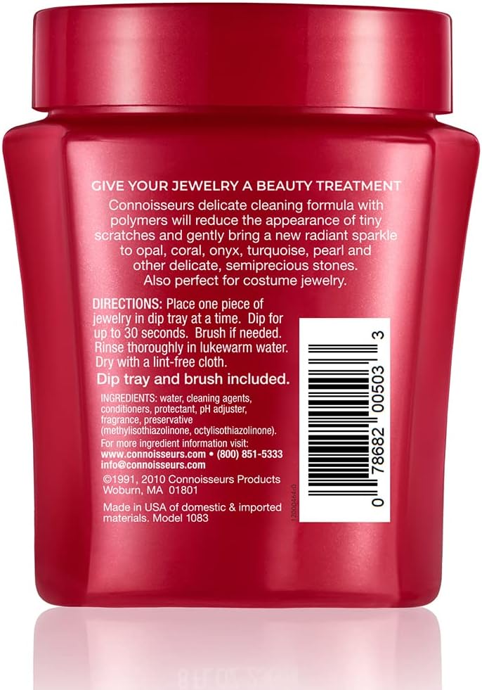 Premium Edition Jewelry Cleaner, Value Size 9.6oz - Pick from Fine, Silver or Delicate Jewelry Cleaner