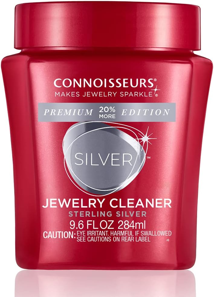 Premium Edition Jewelry Cleaner, Value Size 9.6oz - Pick from Fine, Silver or Delicate Jewelry Cleaner
