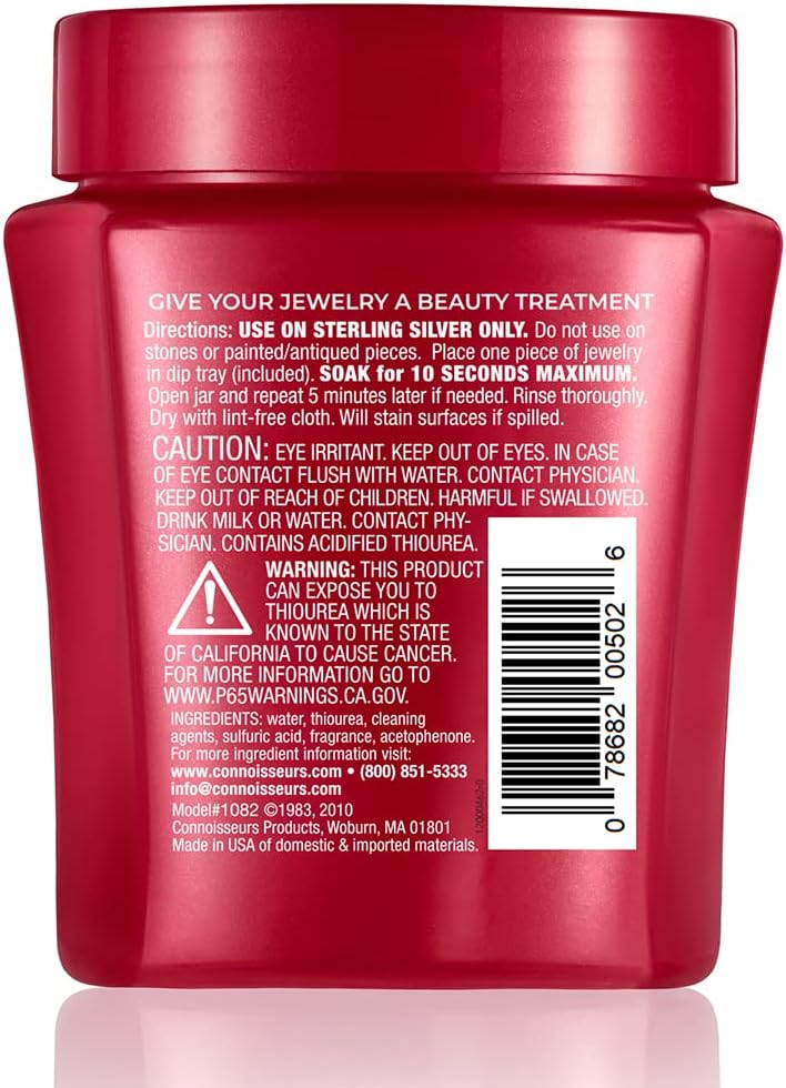 Premium Edition Jewelry Cleaner, Value Size 9.6oz - Pick from Fine, Silver or Delicate Jewelry Cleaner