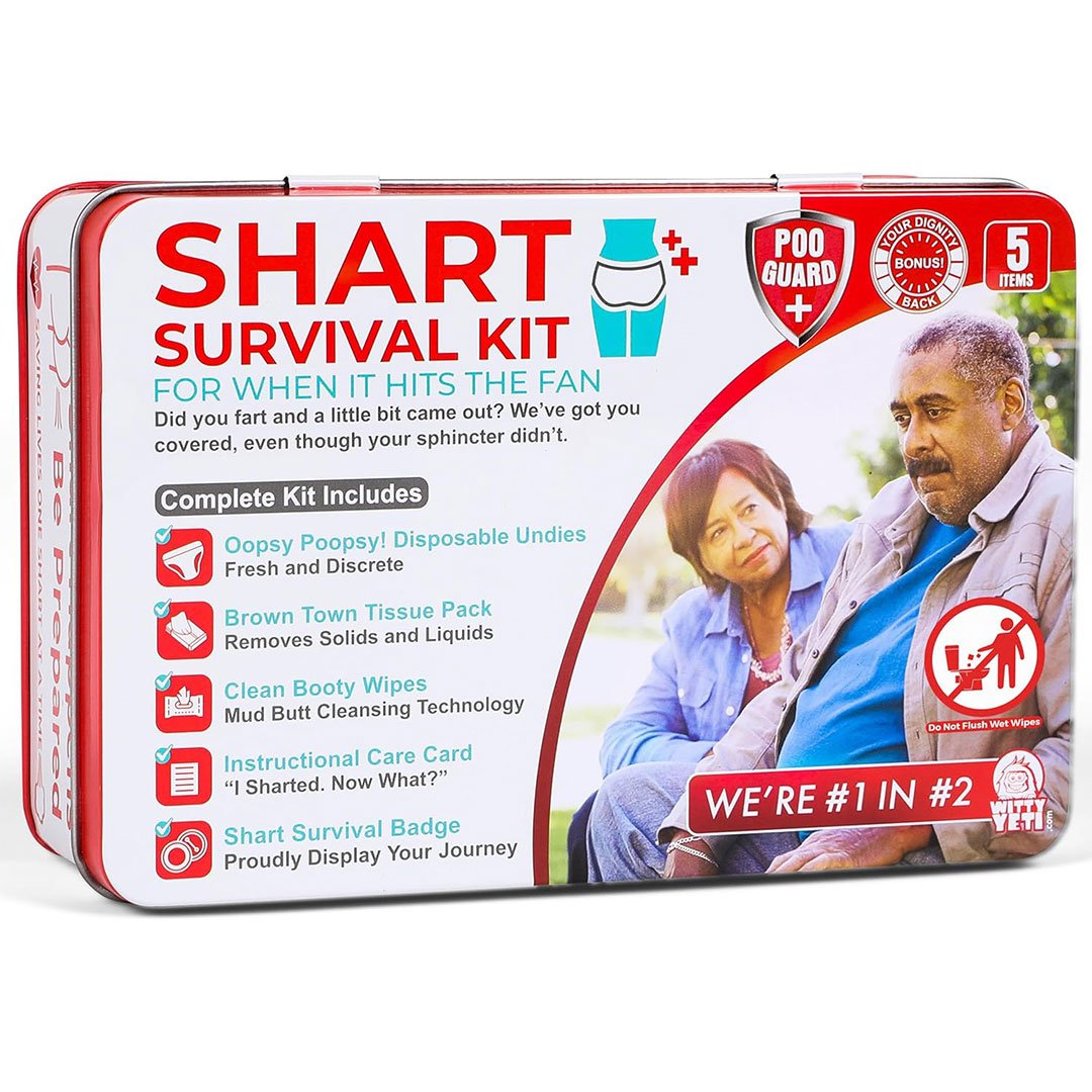 Christmas gift 2025 HOT SALE🔥Funny Shart Survival Kit by Witty Yeti