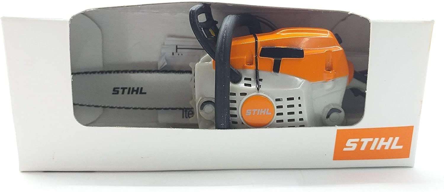 STIHL 0420 960 0003 Chainsaw Keyring with Realistic Battery Operated Sound Novelty