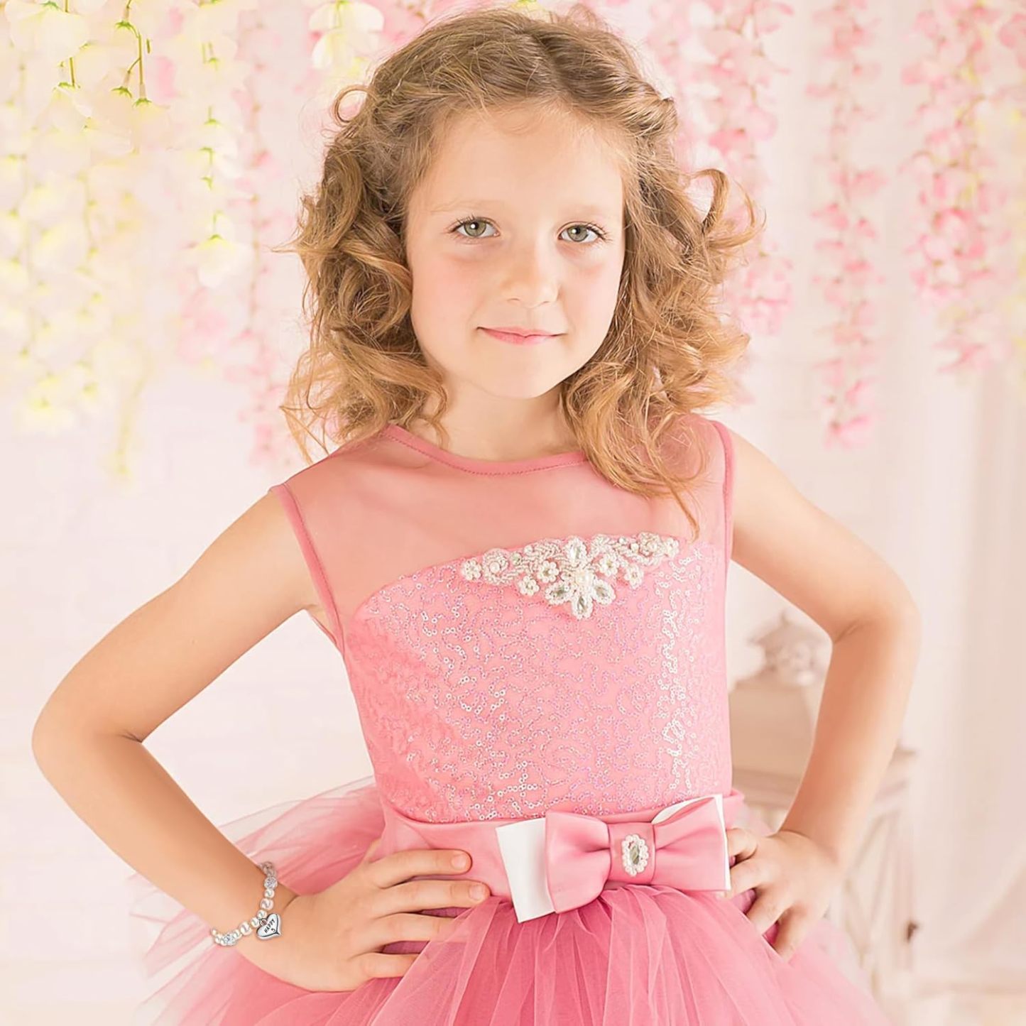 Sereney Birthday Gifts for Girls Beaded Bracelets as 1 3 4 5 6 7 8 9 10 11 12 13 15 16 Year Old