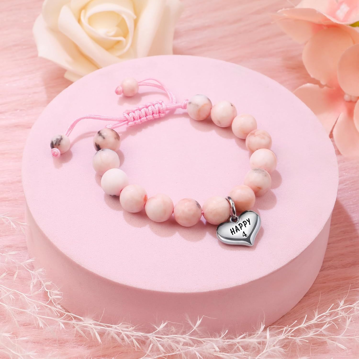 Sereney Birthday Gifts for Girls Beaded Bracelets as 1 3 4 5 6 7 8 9 10 11 12 13 15 16 Year Old