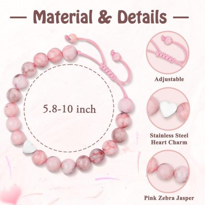 Sereney Birthday Gifts for Girls Beaded Bracelets as 1 3 4 5 6 7 8 9 10 11 12 13 15 16 Year Old