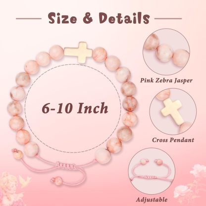 Sereney Birthday Gifts for Girls Beaded Bracelets as 1 3 4 5 6 7 8 9 10 11 12 13 15 16 Year Old