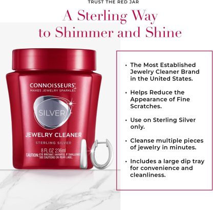 Premium Edition Jewelry Cleaner, Value Size 9.6oz - Pick from Fine, Silver or Delicate Jewelry Cleaner