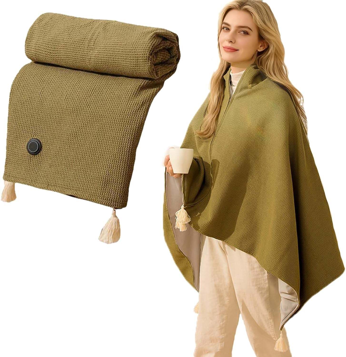 Best Winter Gifts Portable Heated Shawl