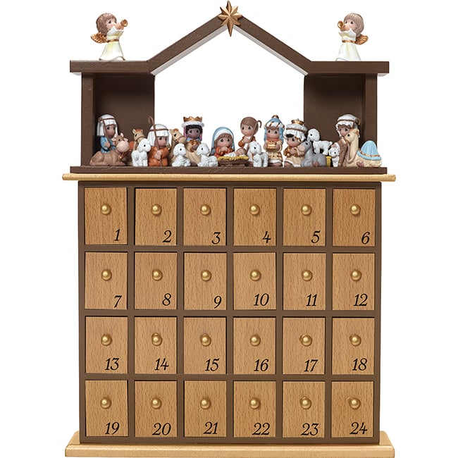 Precious Moments. Nativity Advent Calendar