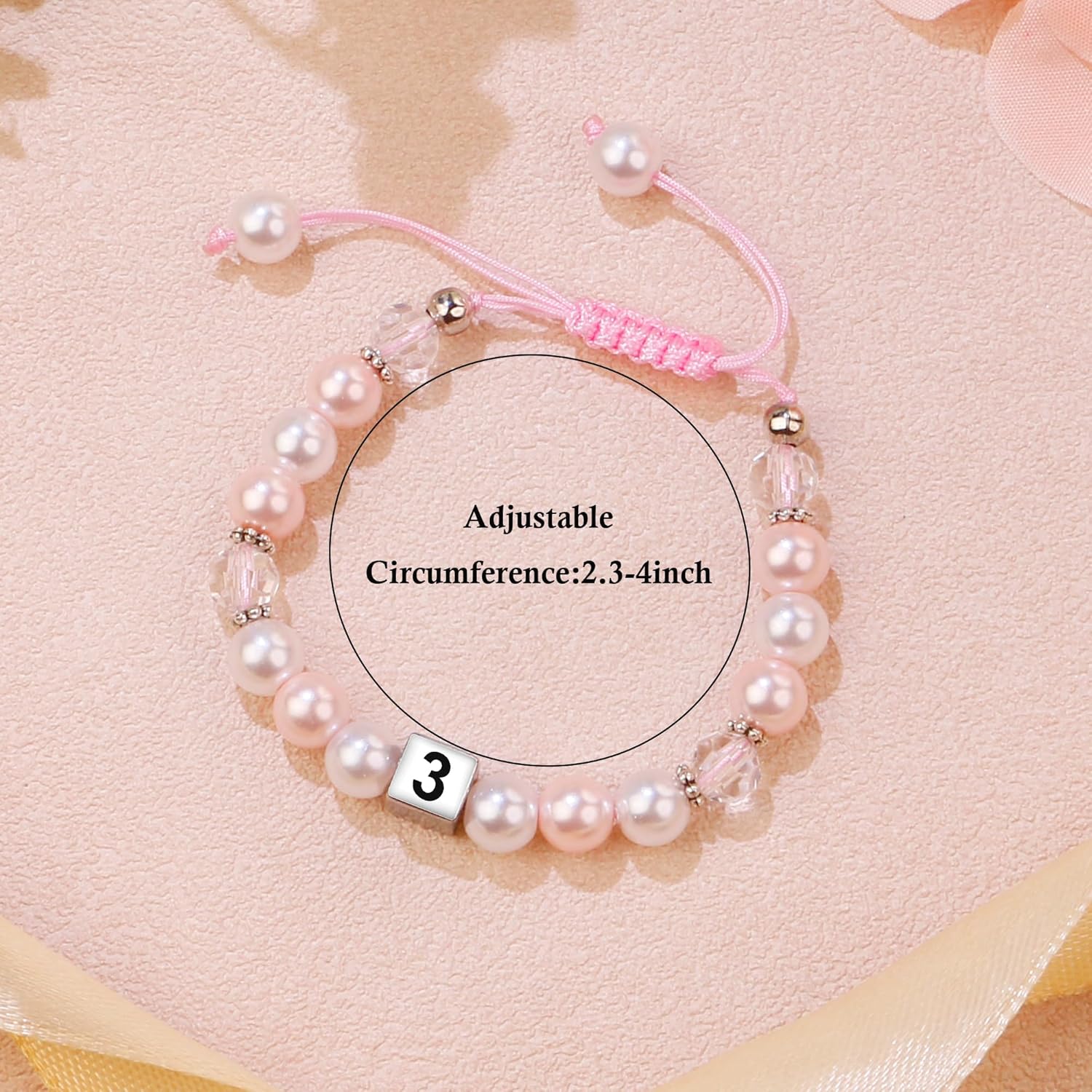 Sereney Birthday Gifts for Girls Beaded Bracelets as 1 3 4 5 6 7 8 9 10 11 12 13 15 16 Year Old