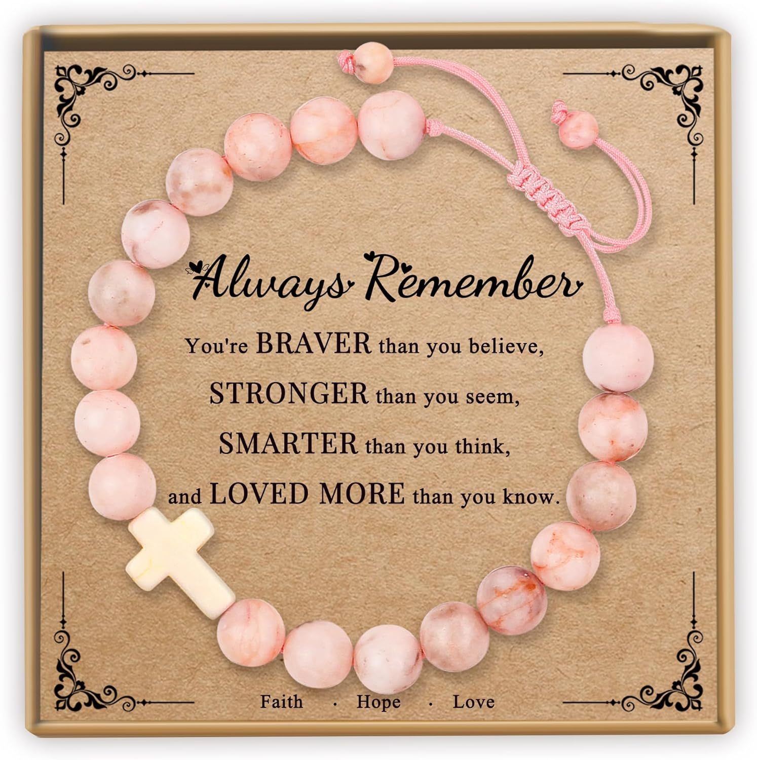 Sereney Birthday Gifts for Girls Beaded Bracelets as 1 3 4 5 6 7 8 9 10 11 12 13 15 16 Year Old