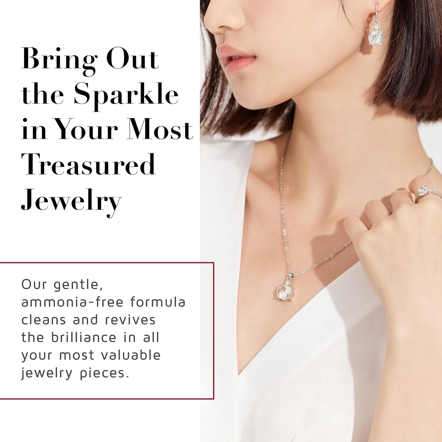 Premium Edition Jewelry Cleaner, Value Size 9.6oz - Pick from Fine, Silver or Delicate Jewelry Cleaner