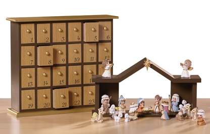Precious Moments. Nativity Advent Calendar