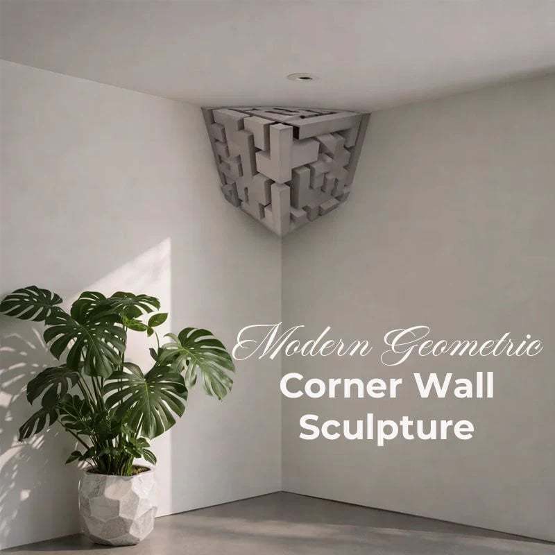3D Optical Illusion Corner Wall Decal