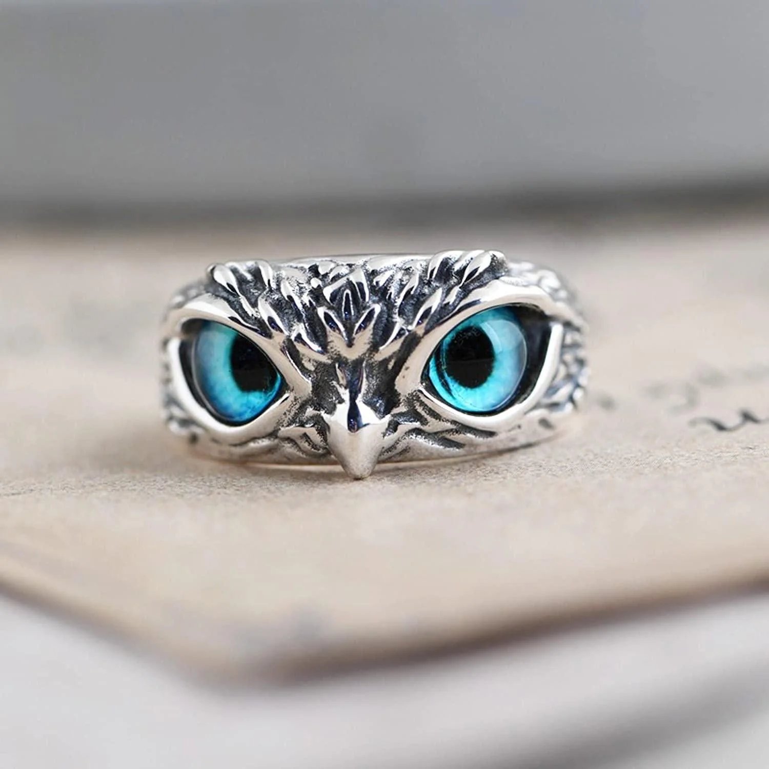 🔥New Adjustable Owl Ring