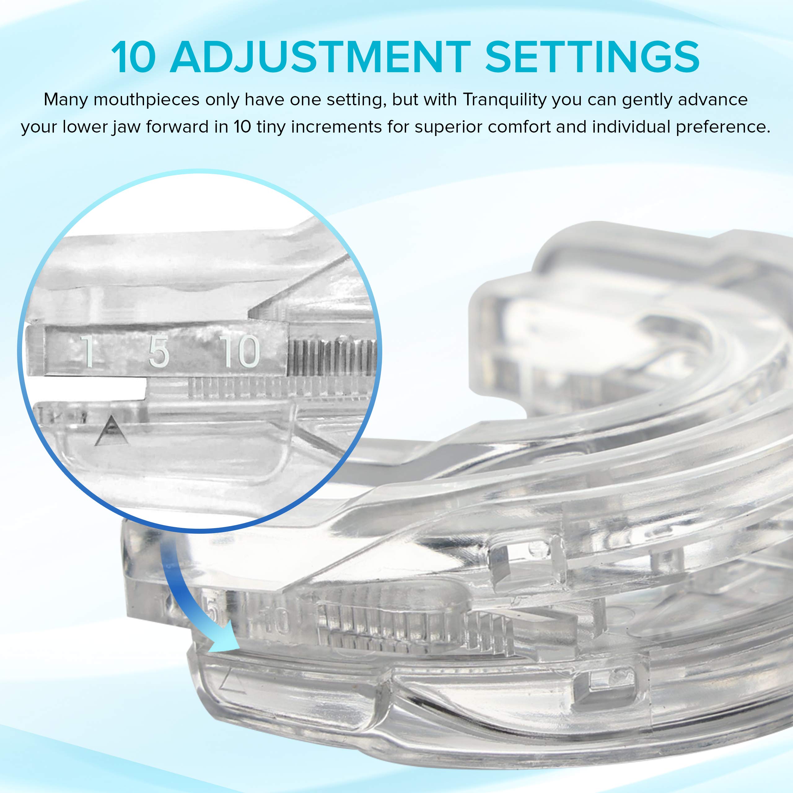 Adjustable Anti-Snoring And Sleep Apnea Mouthpiece
