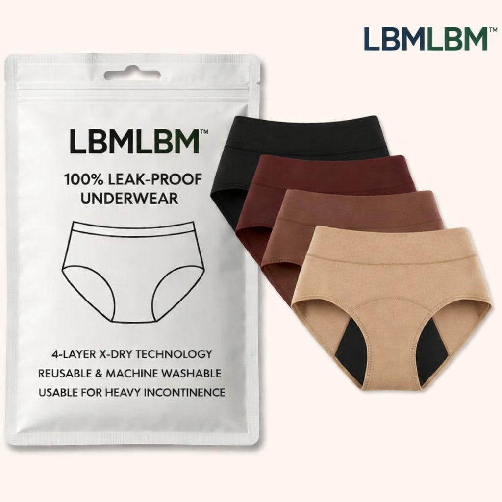 Medical-Grade Leak-Proof Underwear Finally Stay Dry, Odor-Free, and Confident All Day
