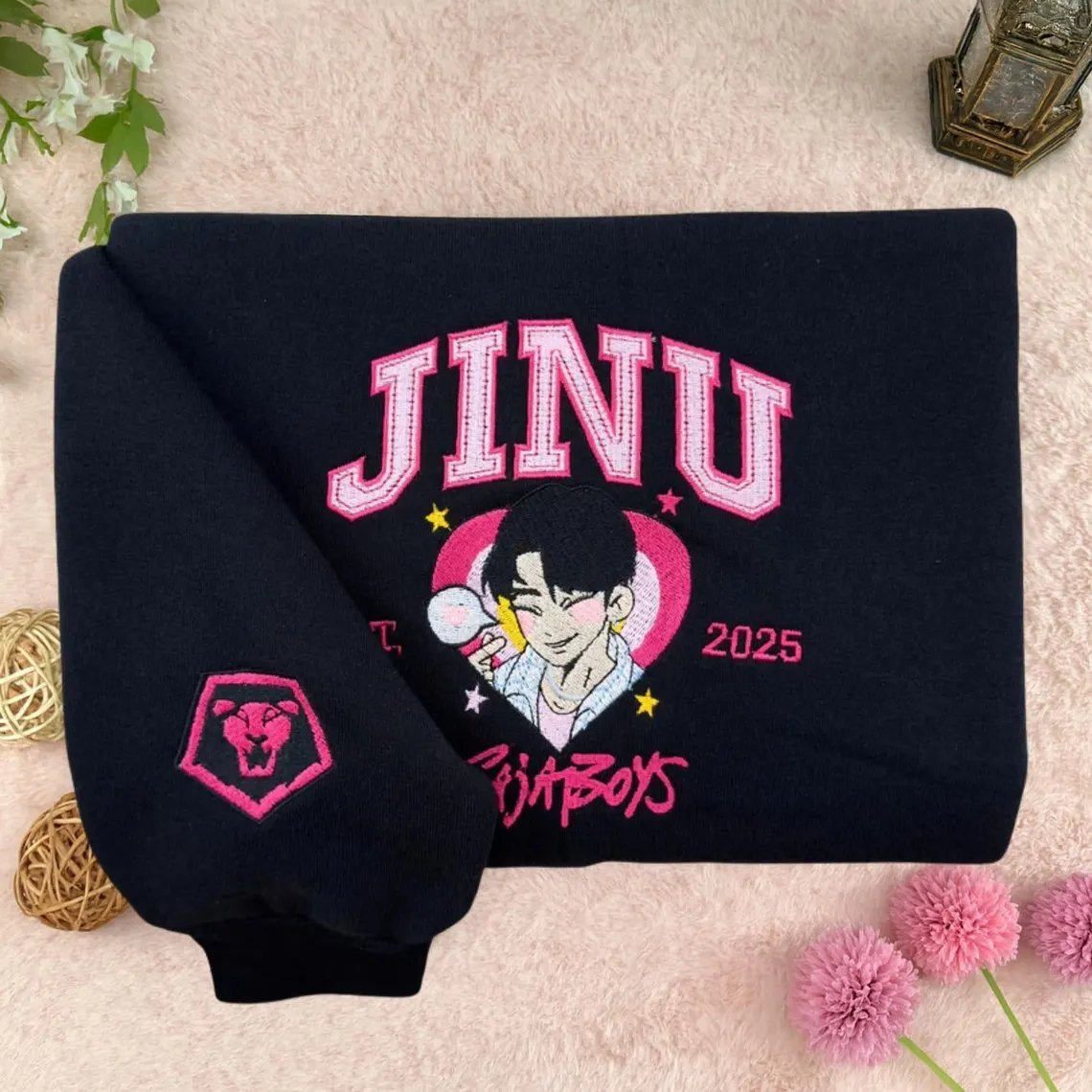 Kpop Embroidered Youth Sweatshirt