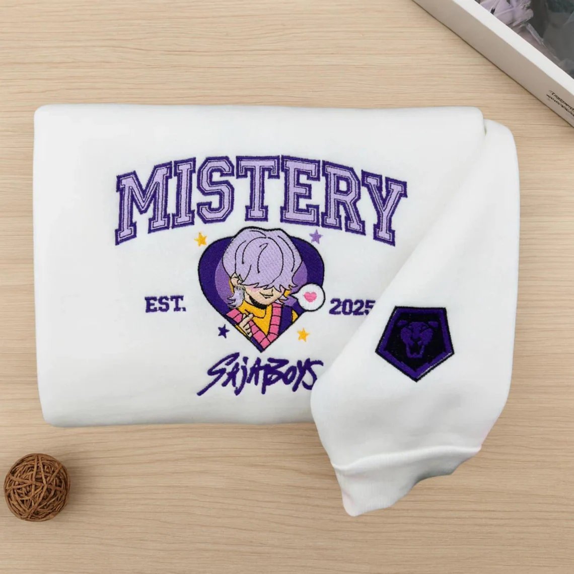 Kpop Embroidered Youth Sweatshirt