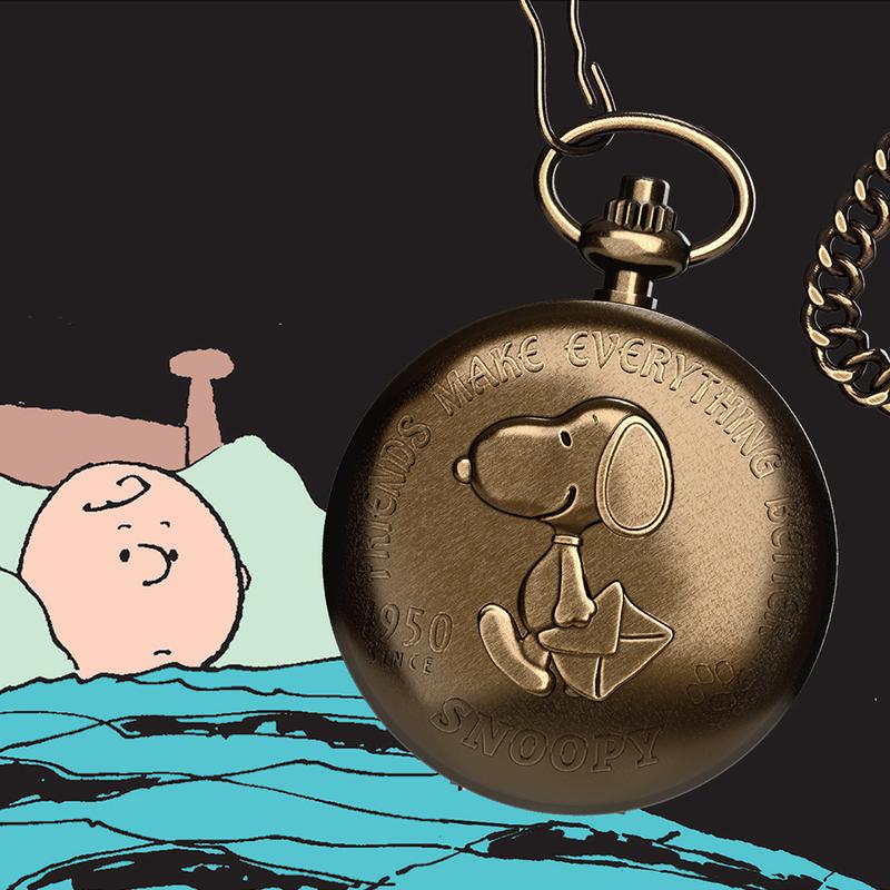 MINISO Snoopy Friends Series Trendy Watch Blind Box Retro 