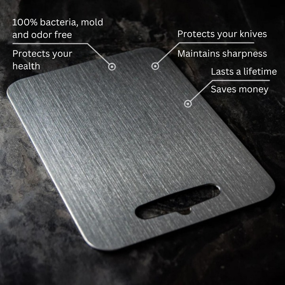 100% Medical Titanium Cutting Board | Premium cutting board
