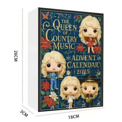 Christmas Gift Dolly Parton Mini Figure Advent Calendar 2025