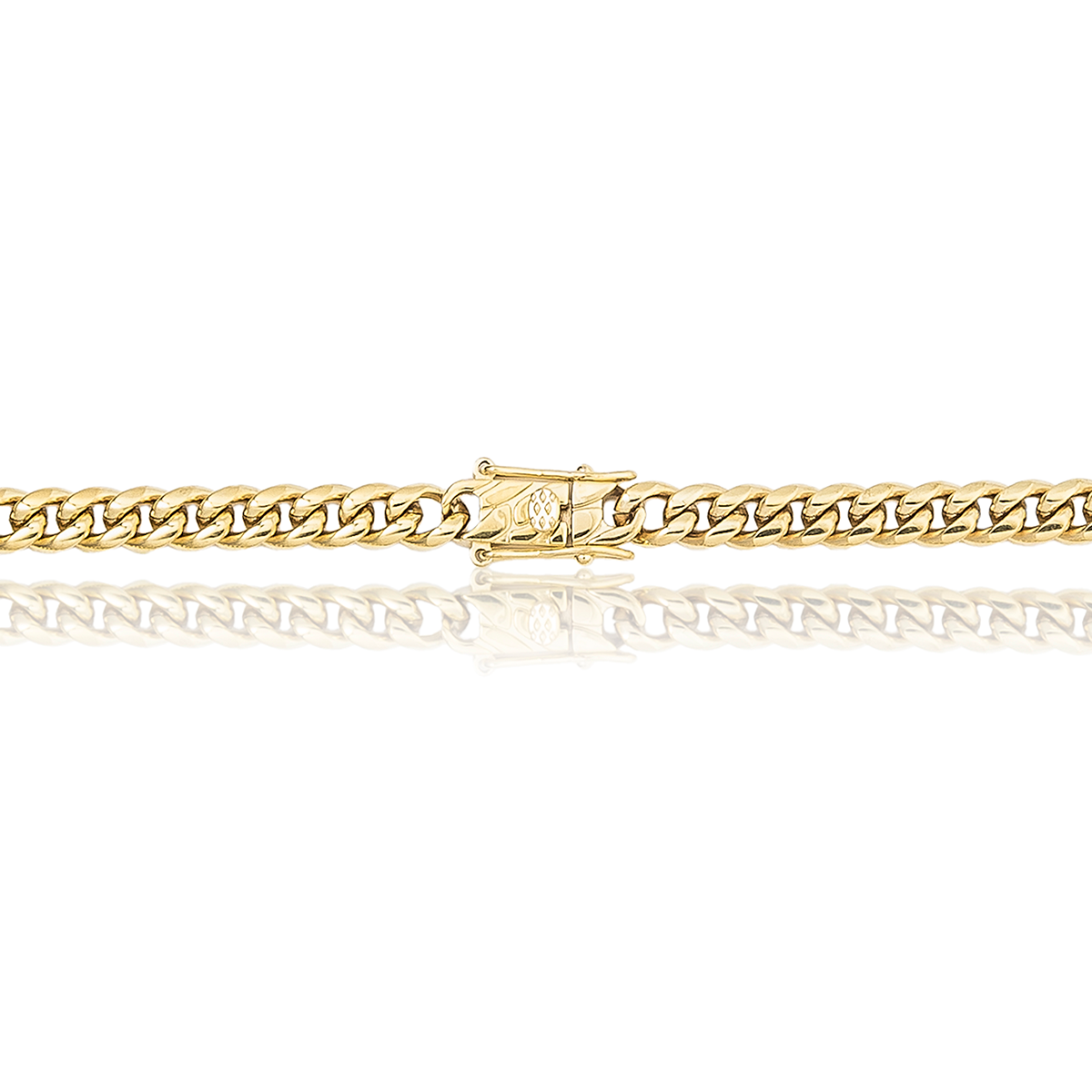 Cuban Link Chain in Yellow Gold - 5mm
