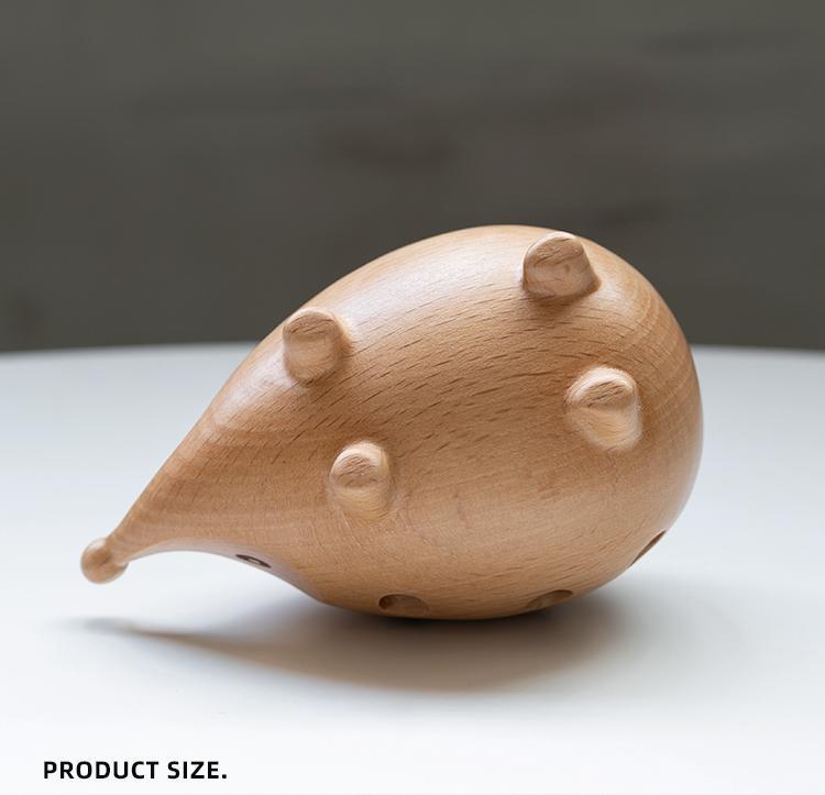 Mother's Day Gift Wooden Hedgehog Pen Holder-Engravingift