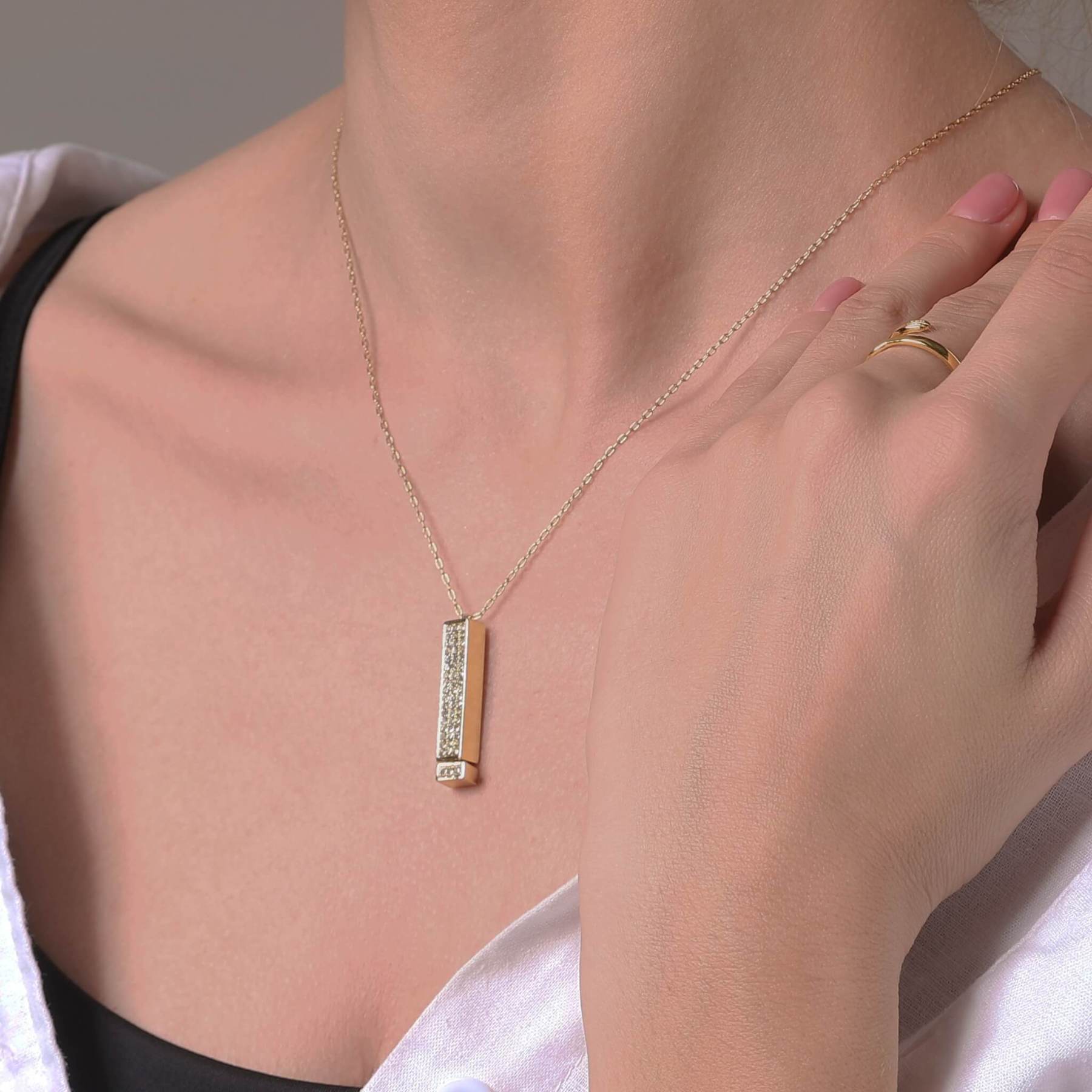 Hidden Message I Love You Necklace – Romantic Gift For Wife & Girlfriend