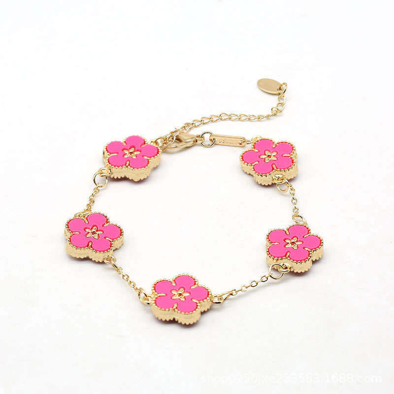 Valentine’s Flower Bracelets