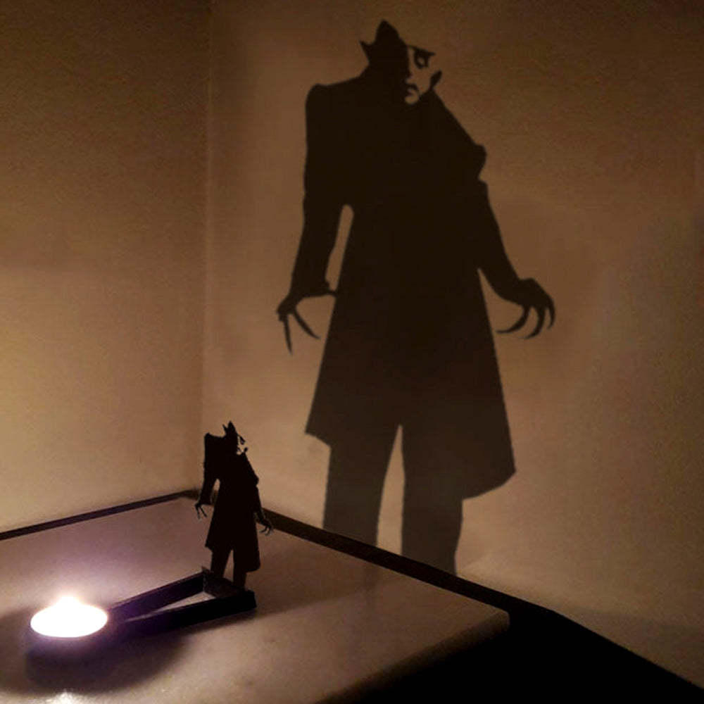 Halloween Metal Candle Holder Decorative Pumpkin Skull Design