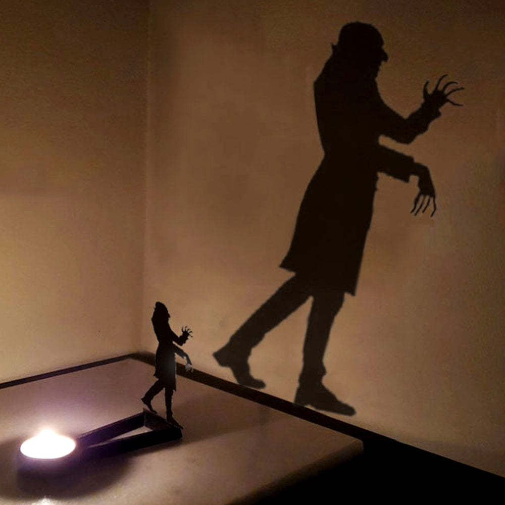 Halloween Metal Candle Holder Decorative Pumpkin Skull Design