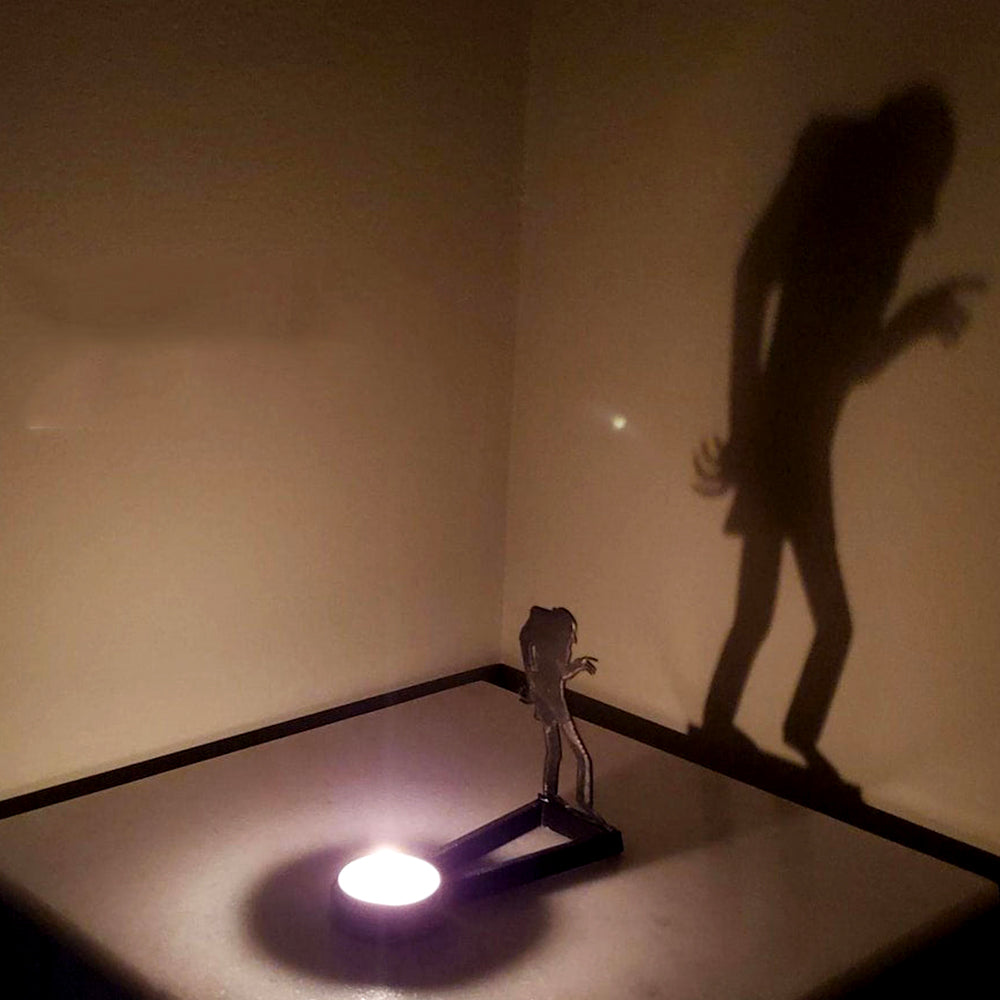 Halloween Metal Candle Holder Decorative Pumpkin Skull Design