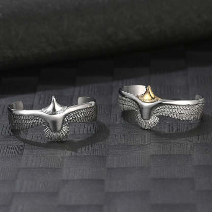 Christmas Gift Eagle Cuff Bracelet For Men Open Adjustable