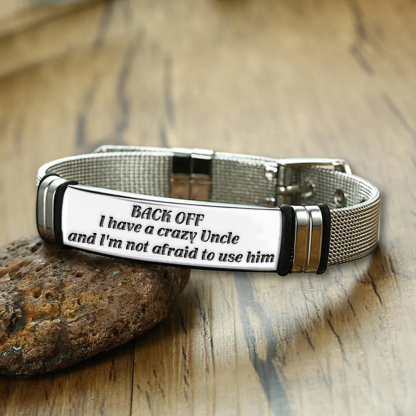 Mother's Day Gift Fashion Bracelet - Family - To My Nephew - I Love You So Much-Engravingift