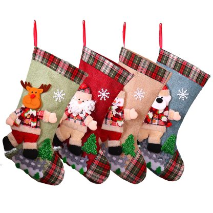 Vintage Christmas Stockings Family Matching Christmas Stockings