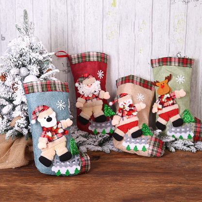Vintage Christmas Stockings Family Matching Christmas Stockings
