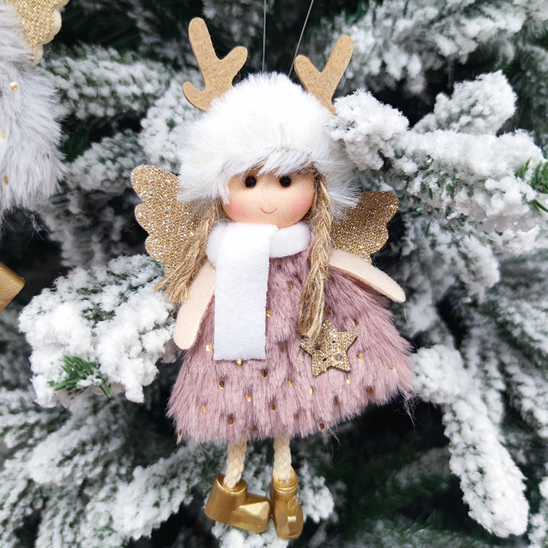 Christmas Angel Doll Ornament Cute Xmas Tree Ornament Christmas Decoration