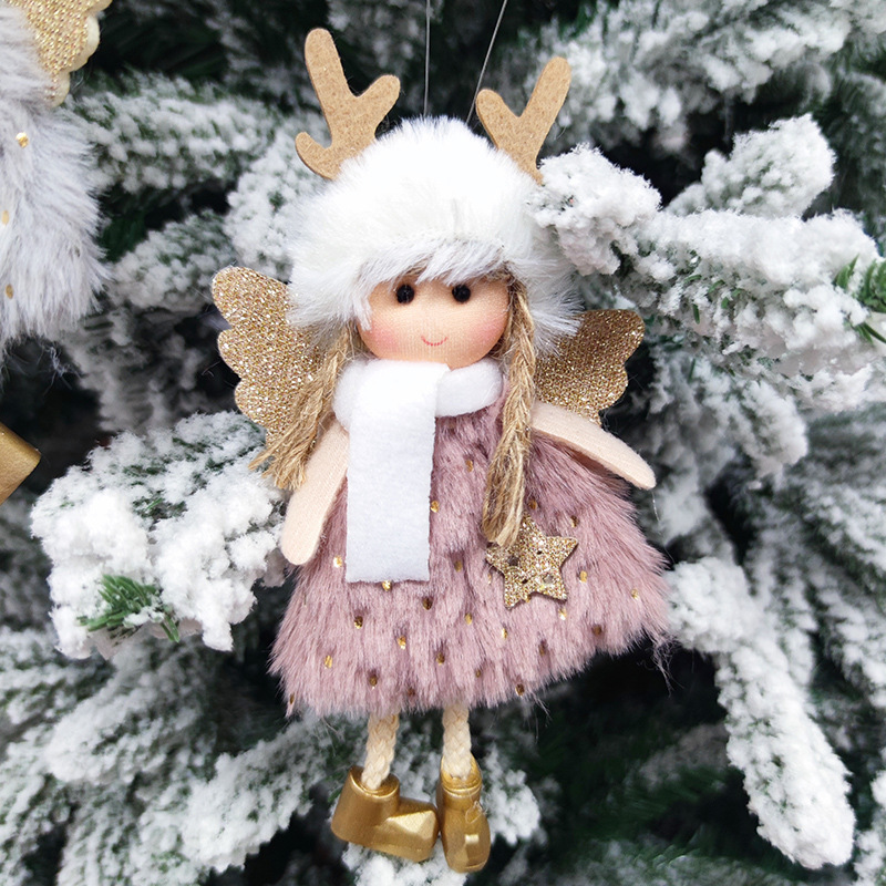 Christmas Angel Doll Ornament Cute Xmas Tree Ornament Christmas Decoration