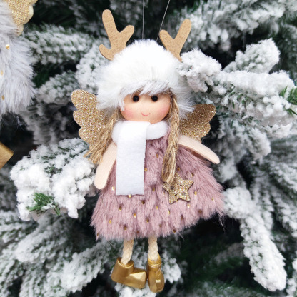 Christmas Angel Doll Ornament Cute Xmas Tree Ornament Christmas Decoration